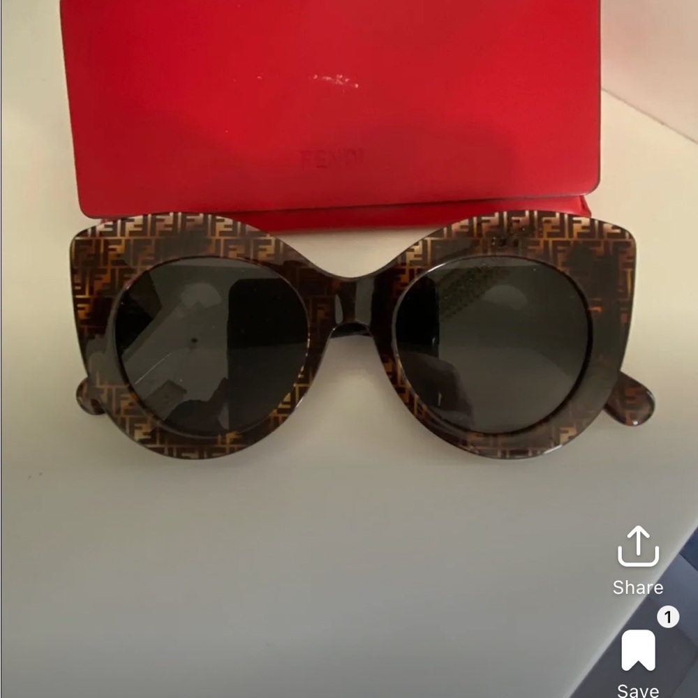 Fendi Tortoise Shell Sunglasses